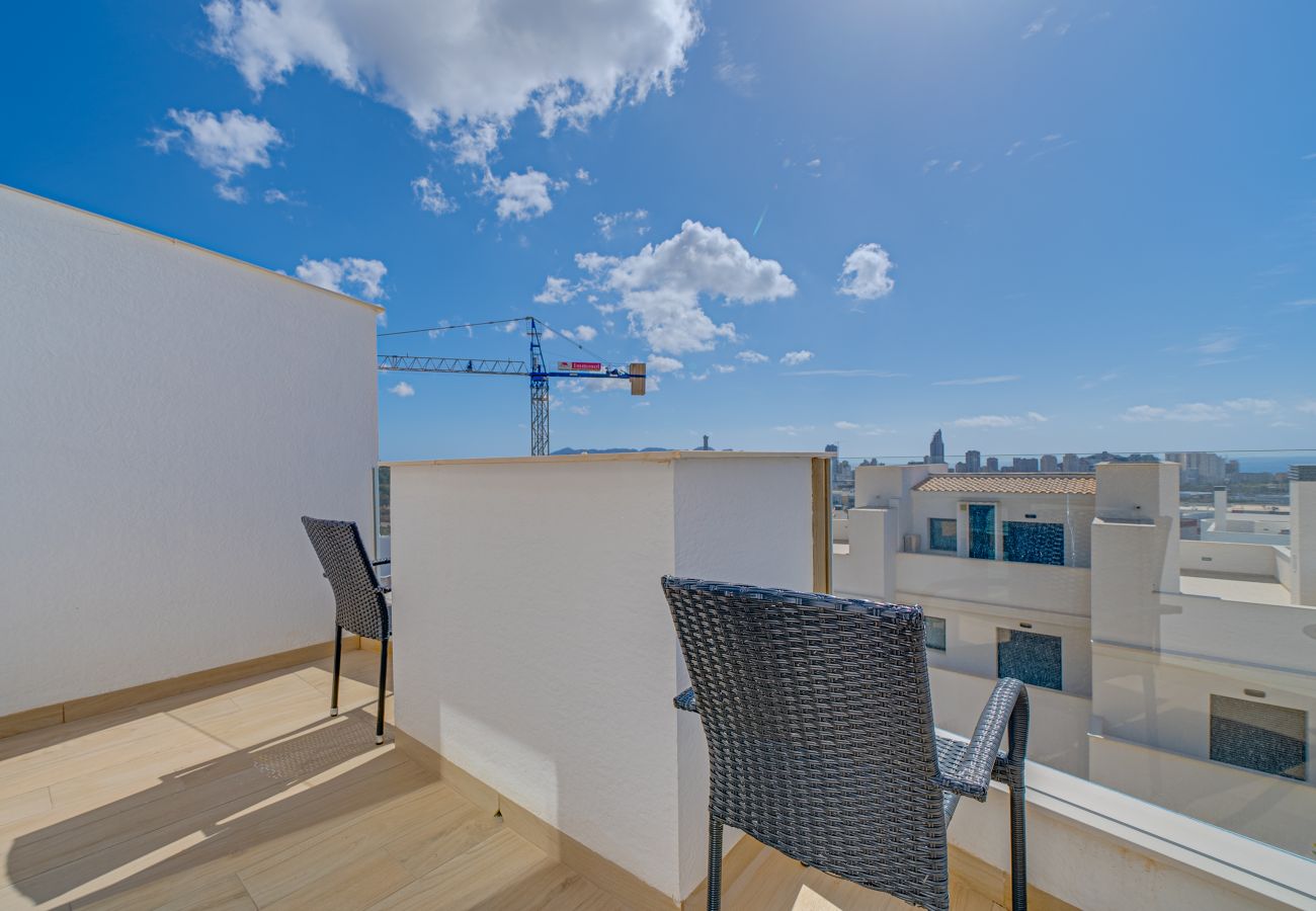 Apartamento en Finestrat - Duplex Finestrat con 2 dormitorios y terraza