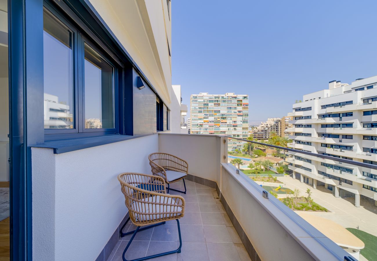 Apartamento en San Juan de Alicante - ASL Garberi Serrano 2 dorm