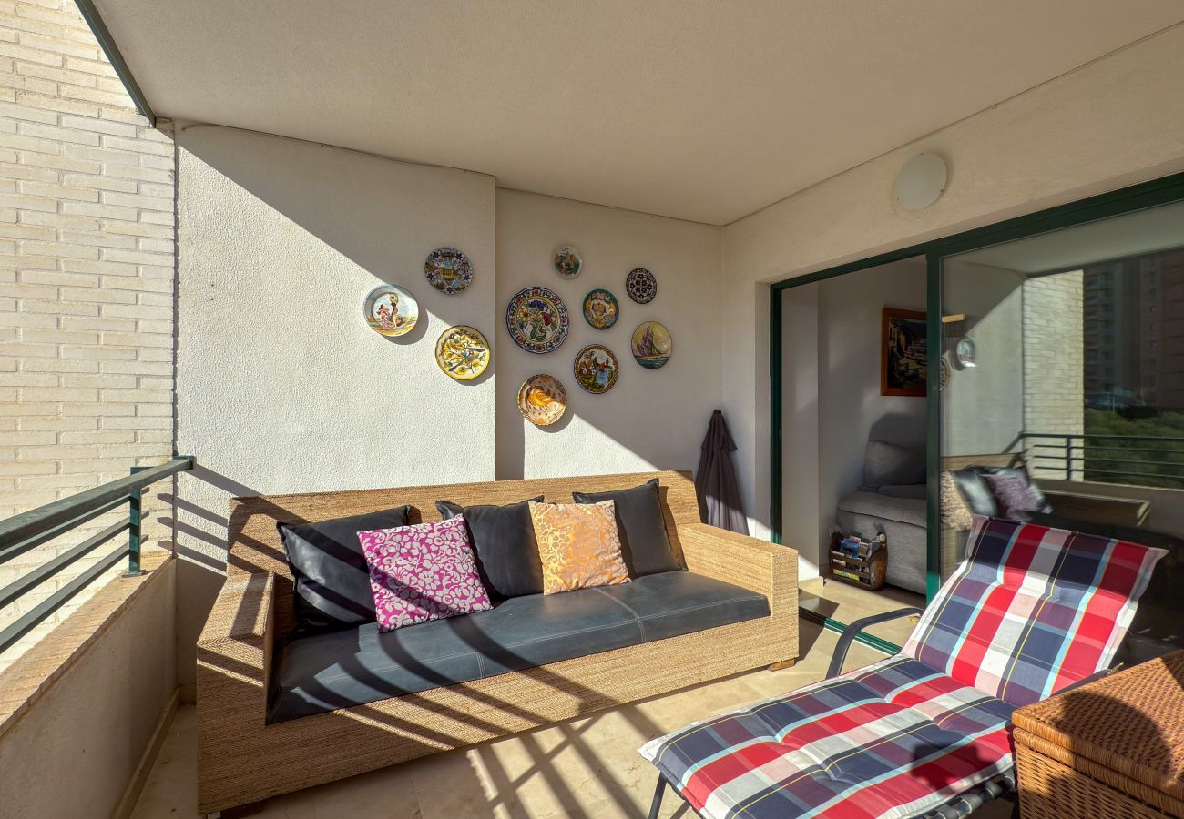 Apartamento en Villajoyosa - CL PISO ROSA 2 DORMITORIOS  CON VISTA AL MAR