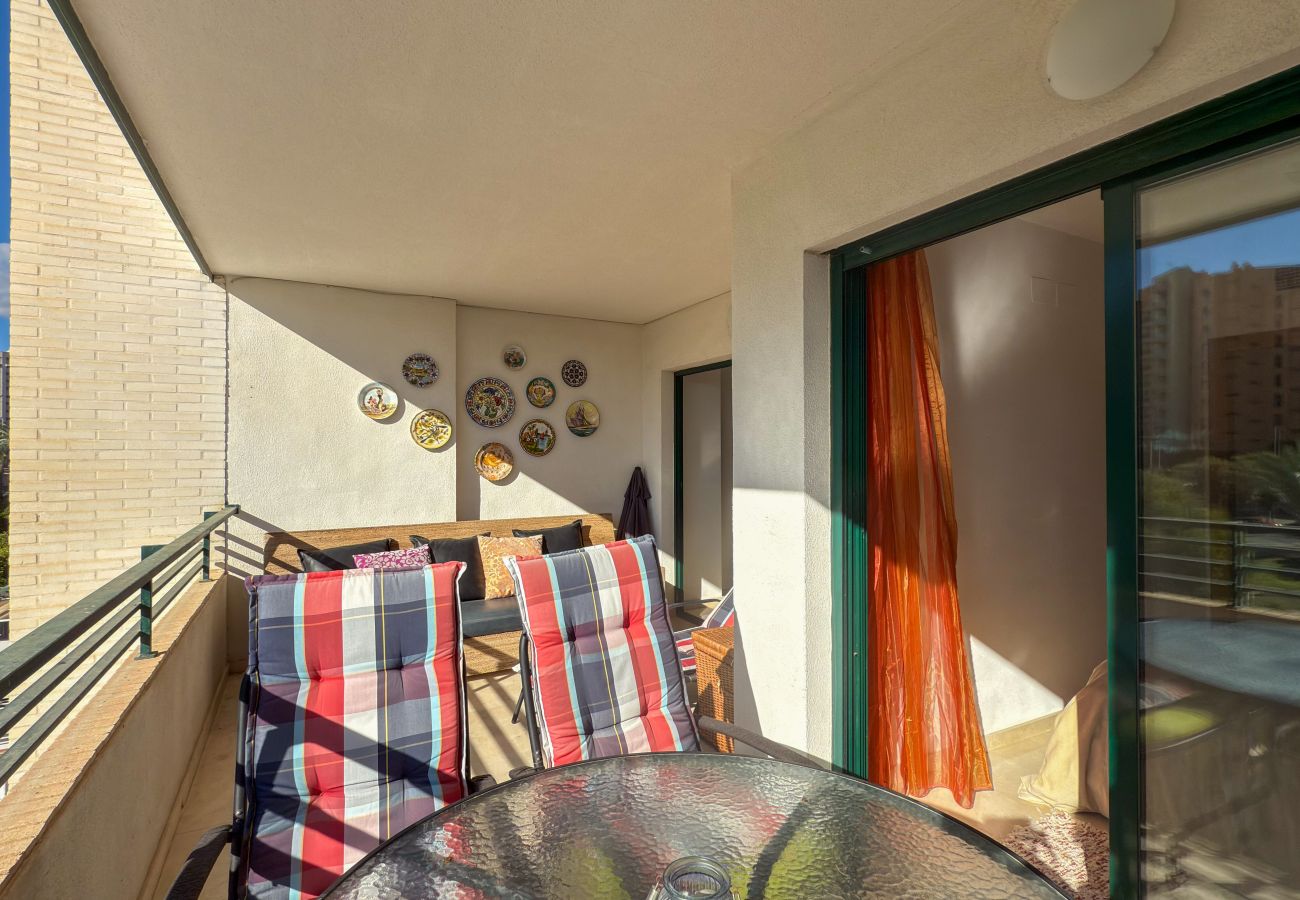 Apartamento en Villajoyosa - CL PISO ROSA 2 DORMITORIOS  CON VISTA AL MAR