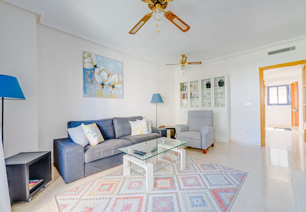 Apartahotel en Villajoyosa - CSL PISO AZALEAS DOR DORMITORIOS