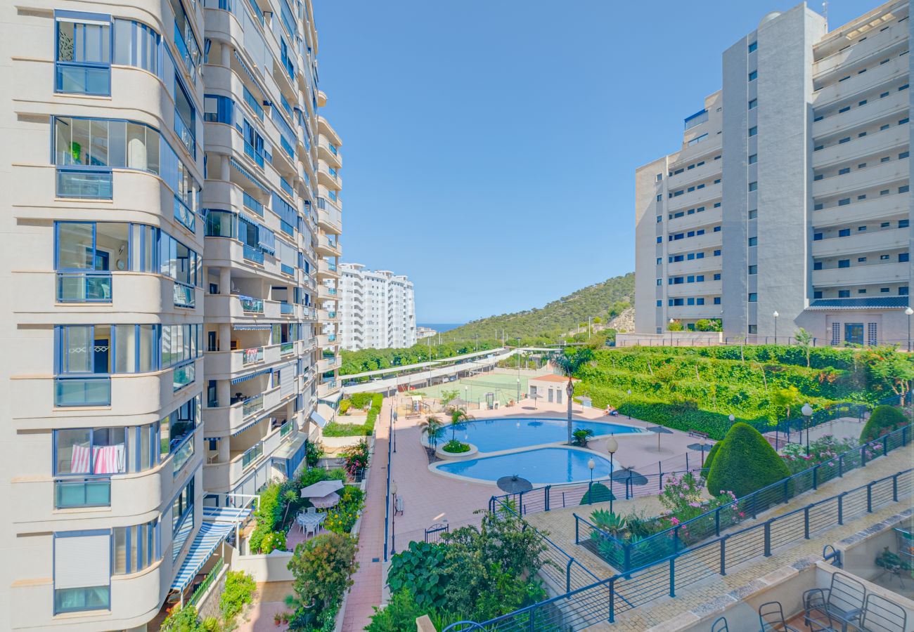 Apartahotel en Villajoyosa - CSL PISO AZALEAS DOR DORMITORIOS