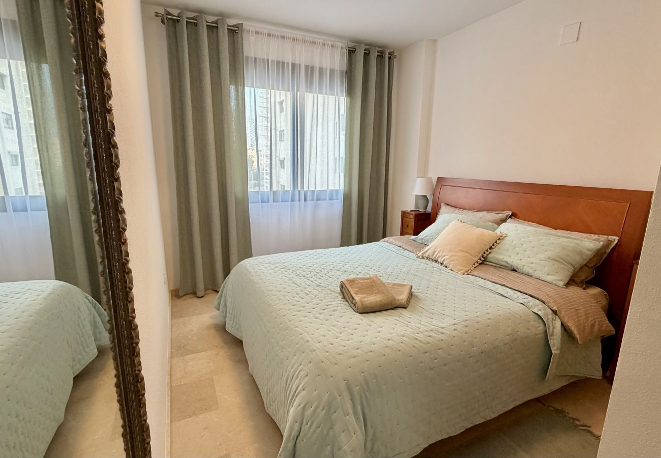 Апартаменты на Villajoyosa - CL PISO ROSA 2 DORMITORIOS  CON VISTA AL MAR